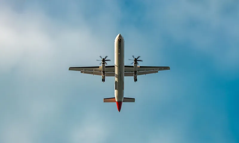 Plane, aircraft, sky, clouds