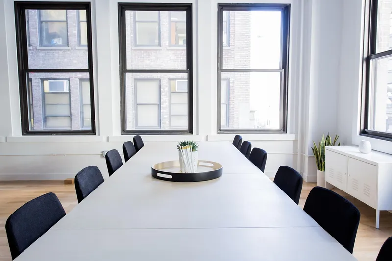 Chairs, empty, office, room