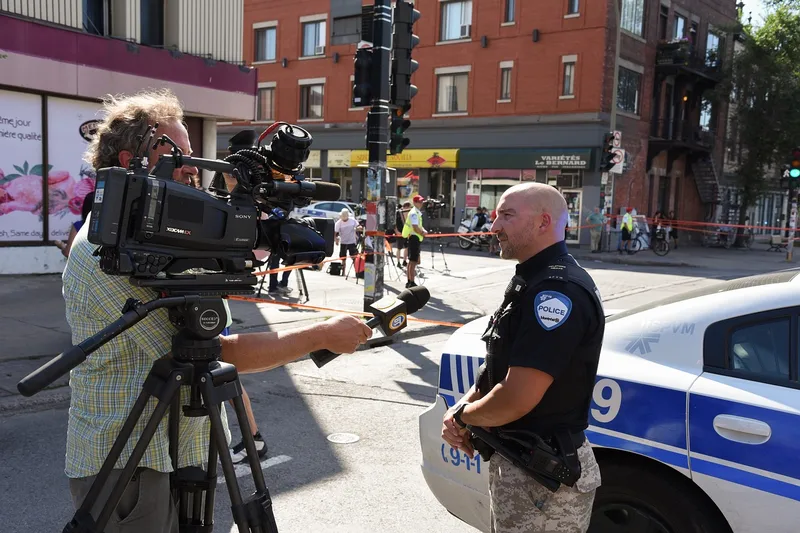 Police, interview, montreal, quebec