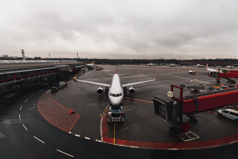 Airplane, aircraft, airport, travel