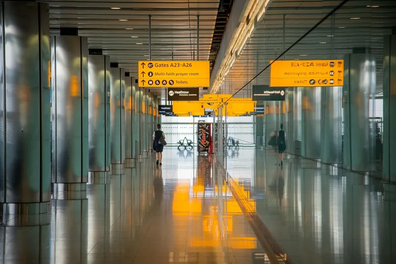 Airport, gate, terminal, people