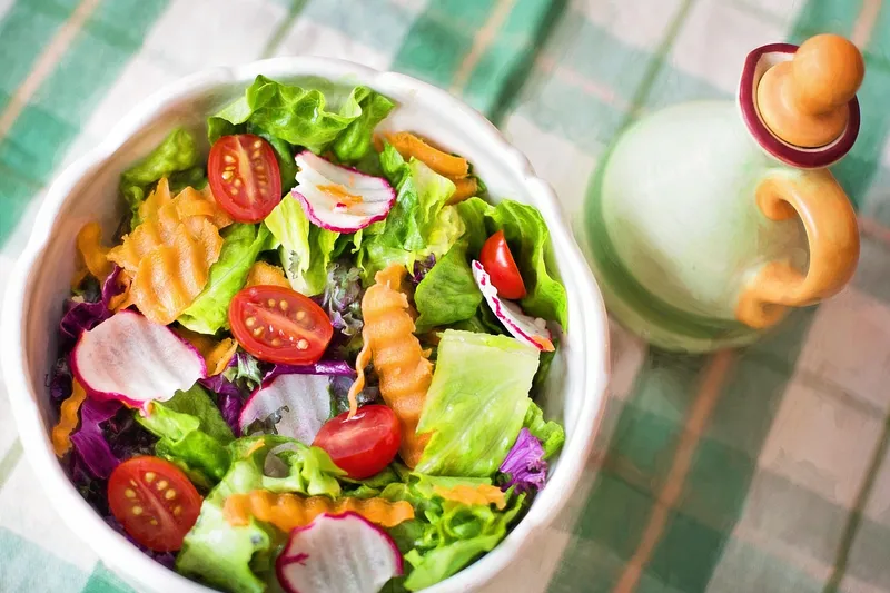 Salad, fresh, veggies, vegetables