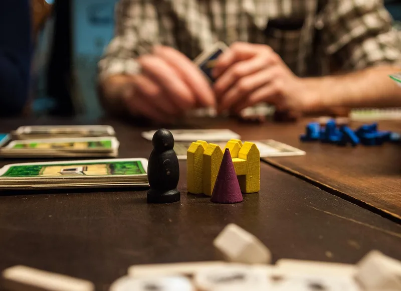 Board game, settlers of catan, game, cards