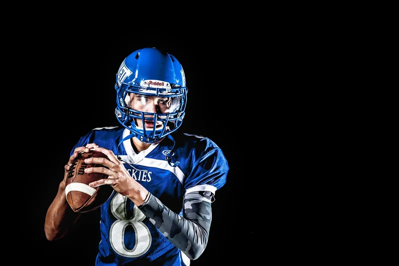 American football, athlete, ball, football