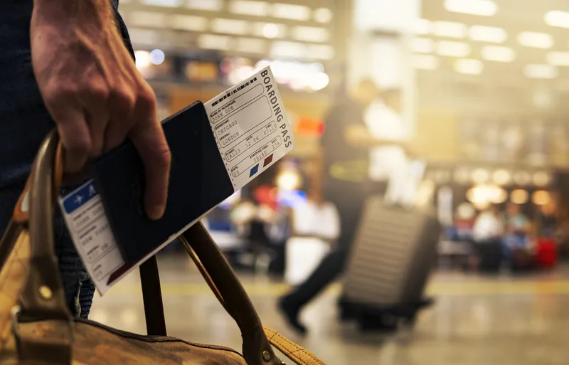 Merry christmas, boarding pass, travel, airport