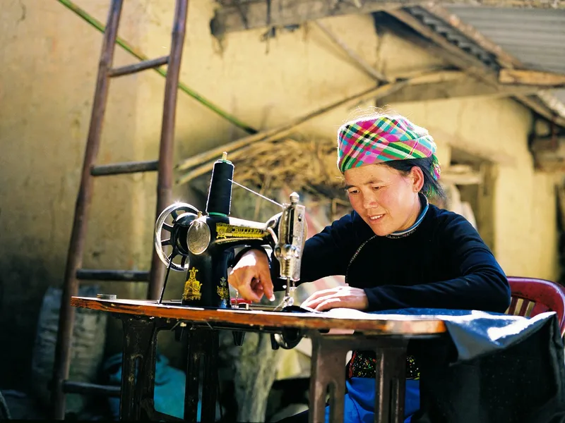 Woman, skill, hobby, handicraft