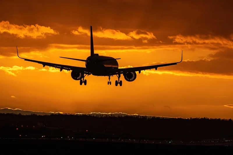 Plane, airport, transportation, engine