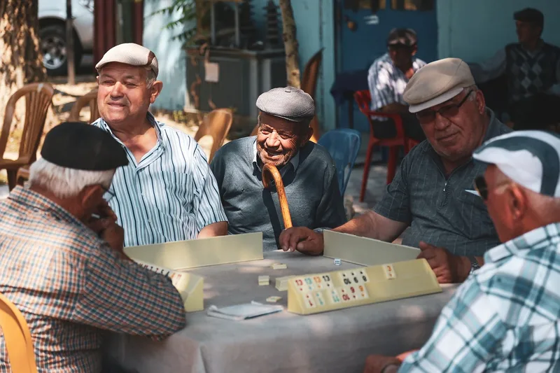Men, grandfathers, elderly, grandparent