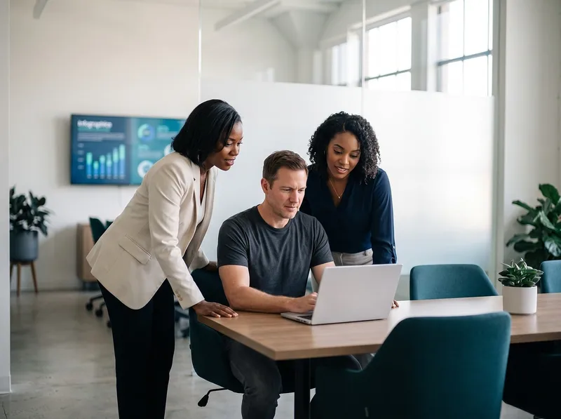 Office, collaboration, meeting, diversity
