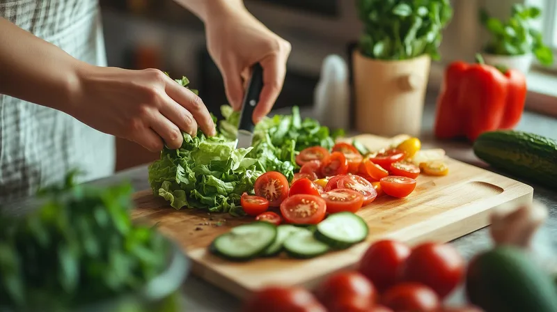 Vegetables, cooking, kitchen, food preparation