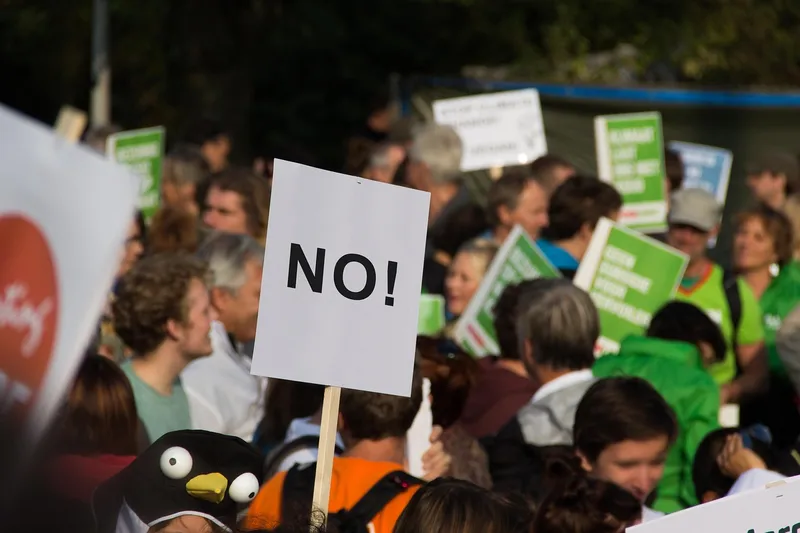 Protest, protest action, group of people, mass