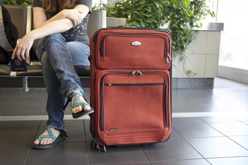 Travel, suitcase, airport, luggage