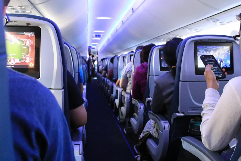Flight, airplane, passengers, plane