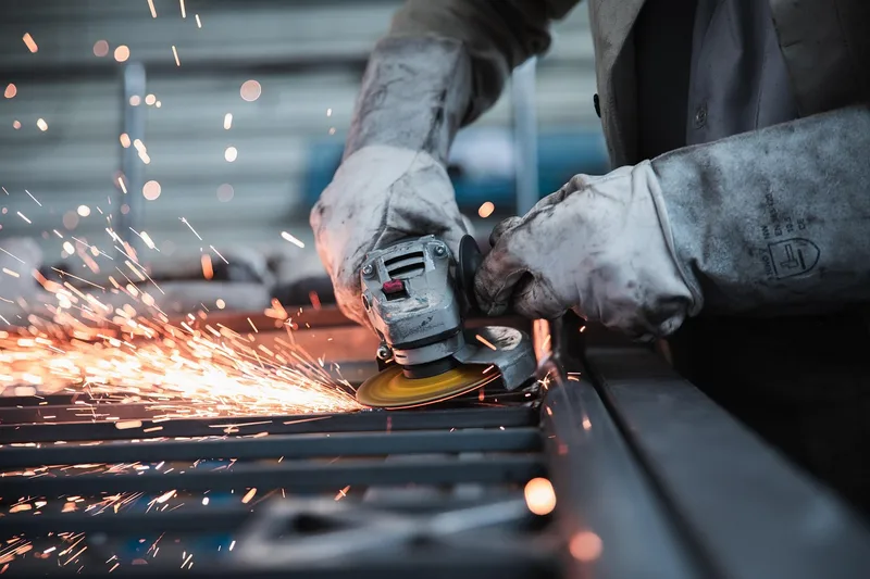 Worker, grinder, factory, workplace
