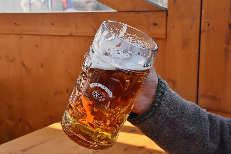 Beer, beer mug, beer table, glass jug