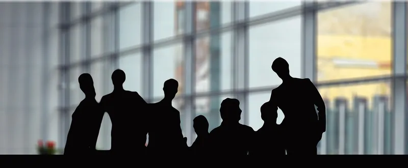 Business people, team, group, collaboration