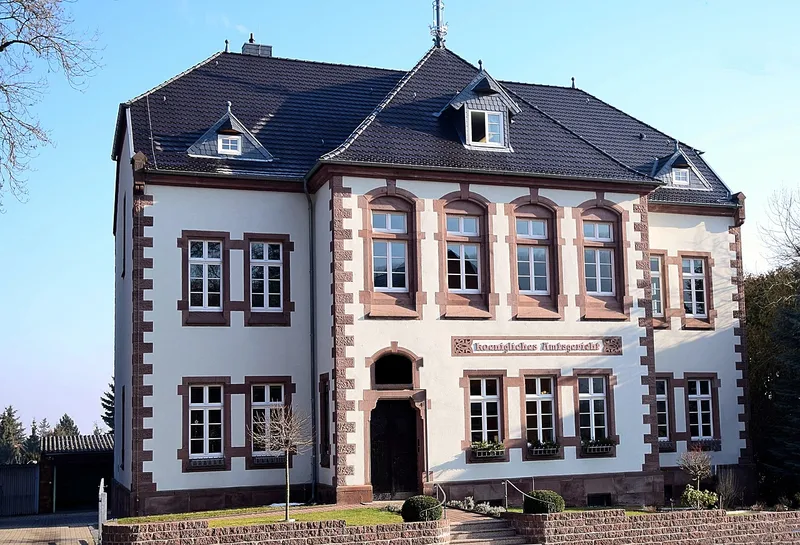 Royal amtsgericht, historic building, architecture, bleacherode