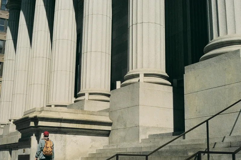 City council, building, pillars, architecture