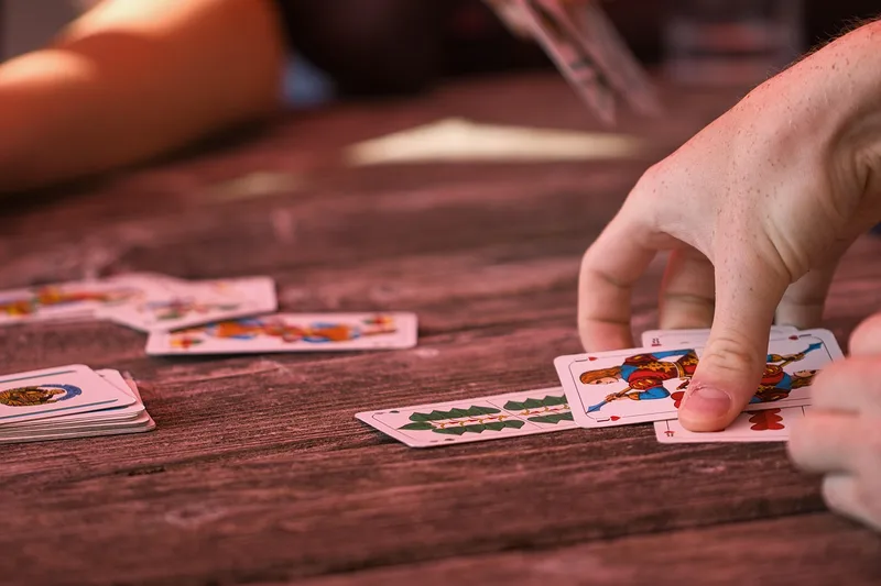 Card game, card player, playing cards, leisure