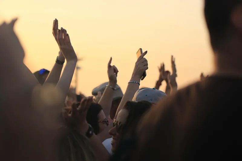 Hands, crowd, dancing, eurovision