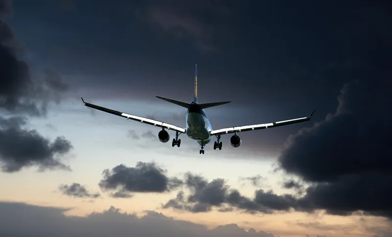 Transport, plane, flight, sky