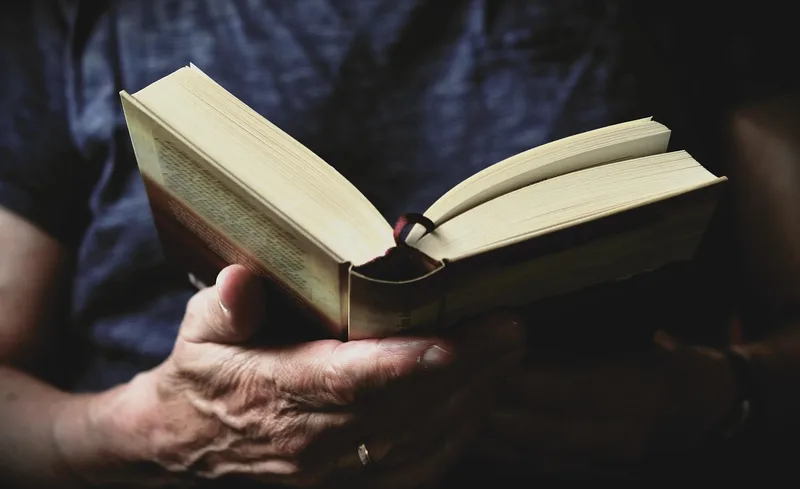 Book, read, hands, literature