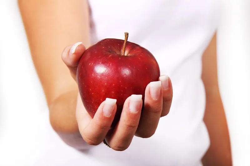 Apple, diet, female, food