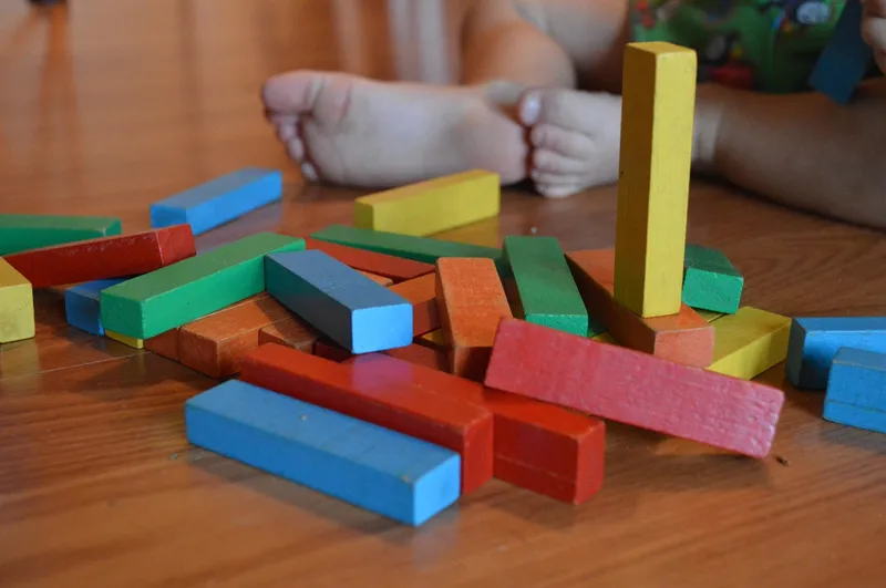 Blocks, child, toy, education