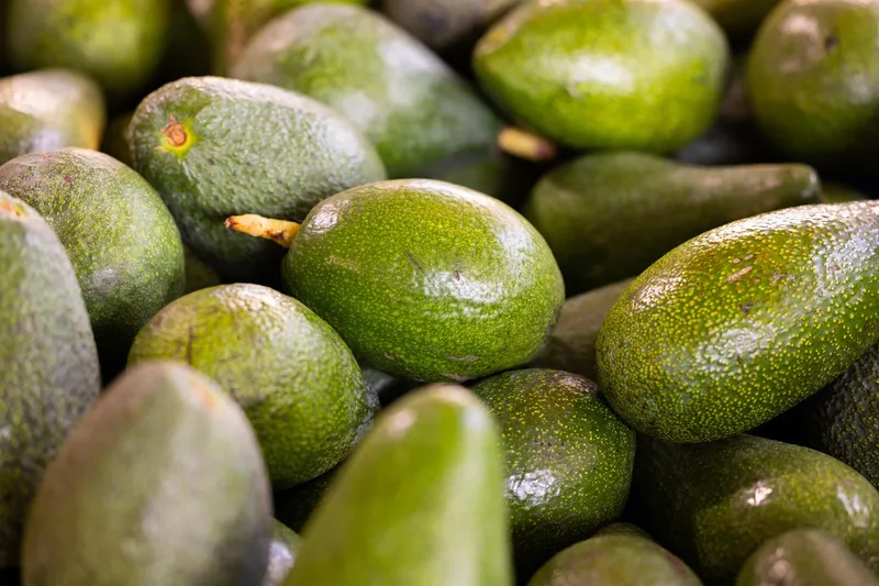 Avocados, fruits, fresh avocados, market