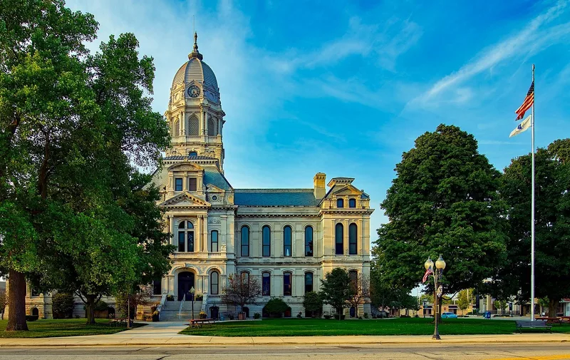 Courthouse, kosciusko county, indiana, city